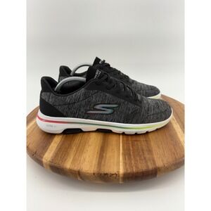 Skechers GOwalk 5 Prodigy‎ Walking Shoes Women's Size 9 Black/Multi Comfort